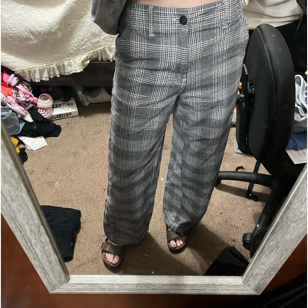 Plaid pants from American Eagle!!
